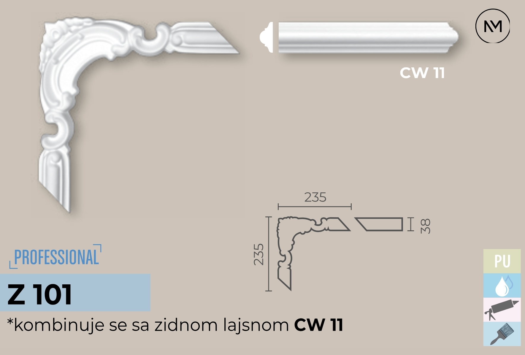 Lajsne - slike za seckanje - 41
